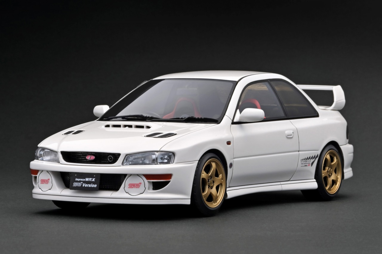 SUBARU Impreza WRX Type R STi Version V (GC8) Blue【IG3540