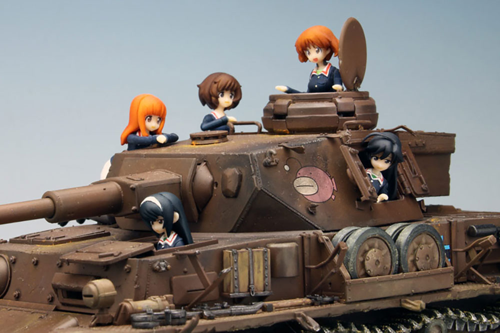 ガールズ&パンツァー 1/35 あんこうチーム パンツァージャケットver