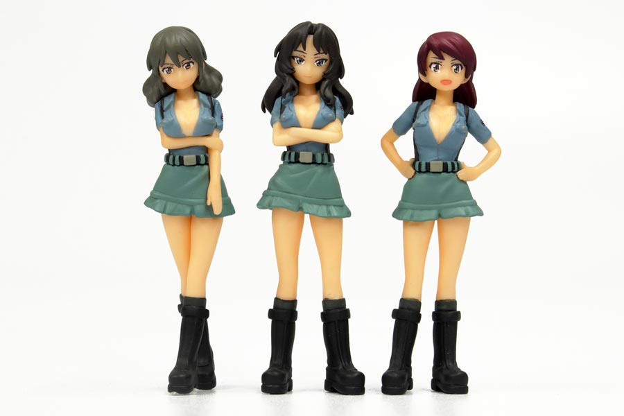 1/35 ガールズ&パンツァー最終章 知波単学園 フィギュアセット 制服