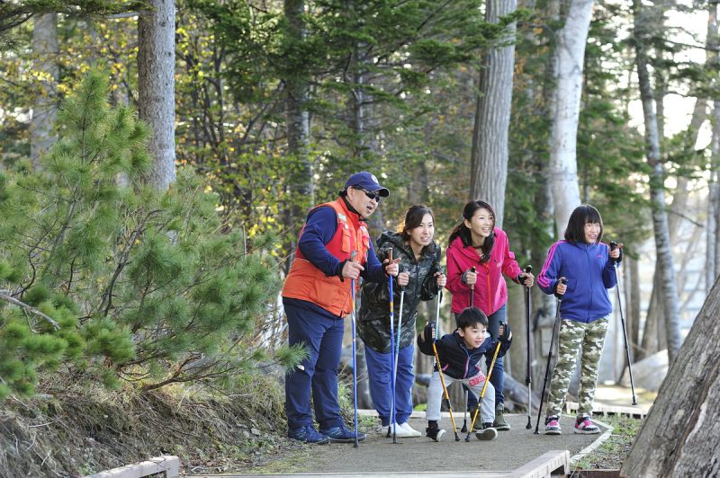 ノルディック・ウォーク | 北海道阿寒湖のアクティビティなら TSURUGA
