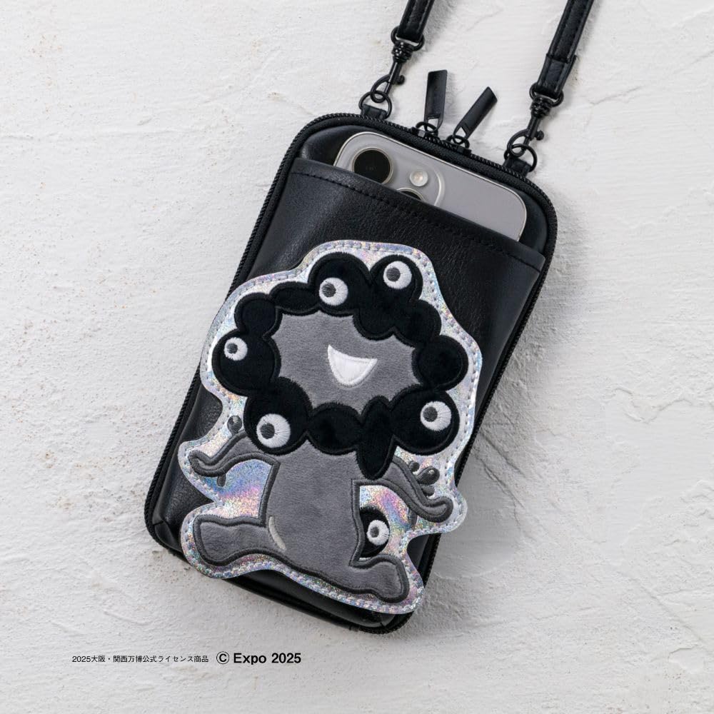 黒ミャクミャク」スマホポシェットが12月に発売！ 予約注文スタート