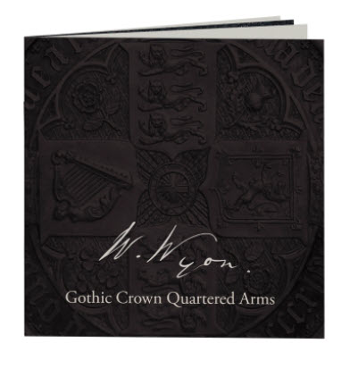 グレートブリテン2021年ニューゴシッククラウン2オンス200ポンド金貨