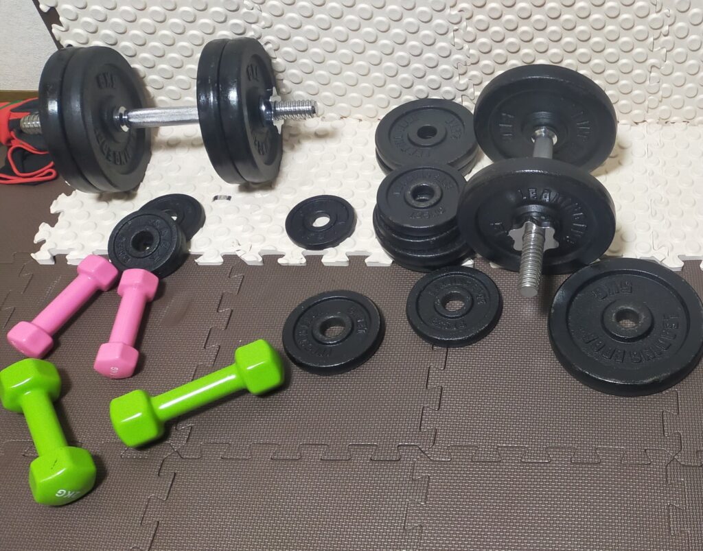 リーディングエッジ(LeadingEdge)のアイアンダンベルを使い続けた