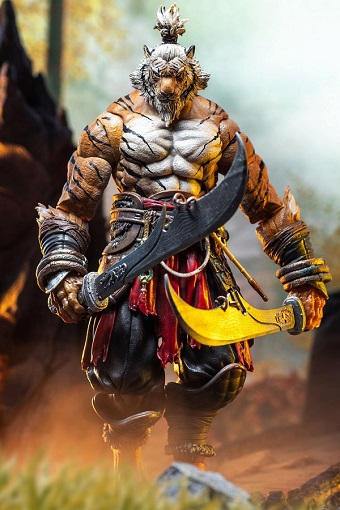 Furay Planet 1/12 虎仙人 Tiger Hermit Old Man アクションフィギュア