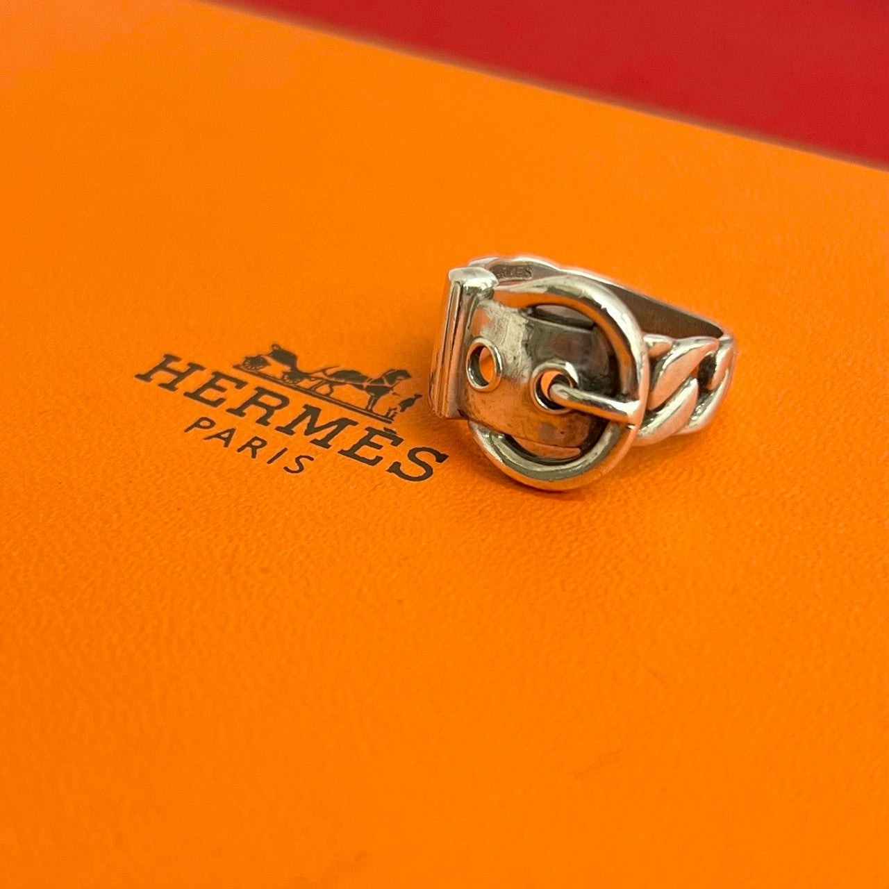 HERMES エルメス ブックルセリエ ベルトリング 指輪 – Trip