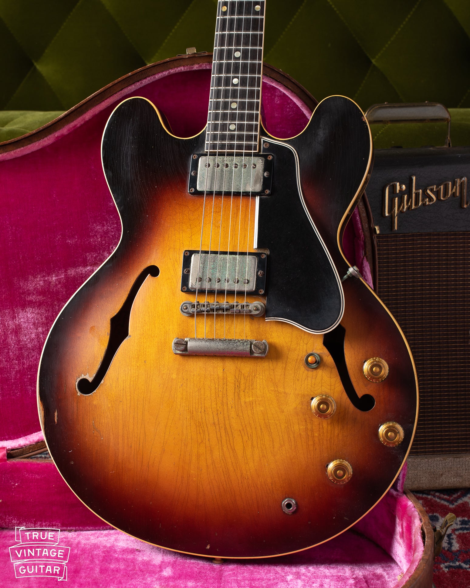 Gibson ES-335 1960 Sunburst – True Vintage Guitar