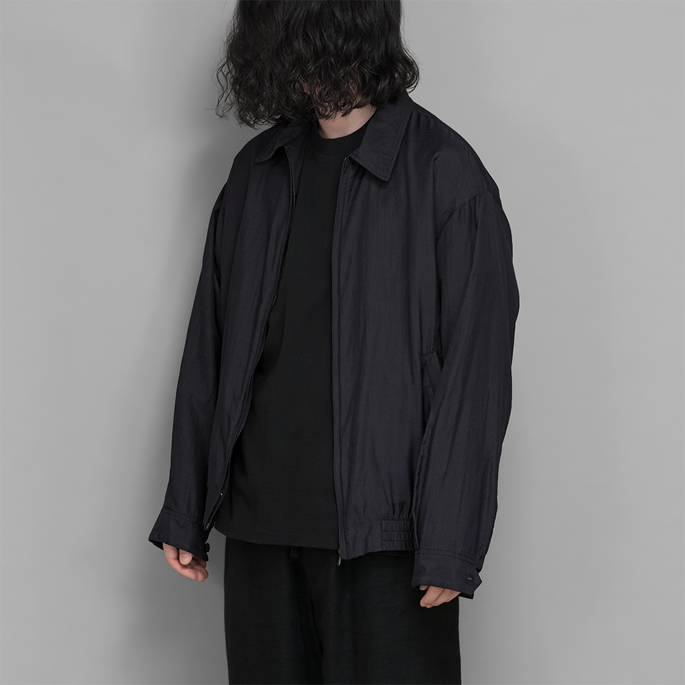COMOLI / ウールシルク スイングトップ (Navy) | twelve