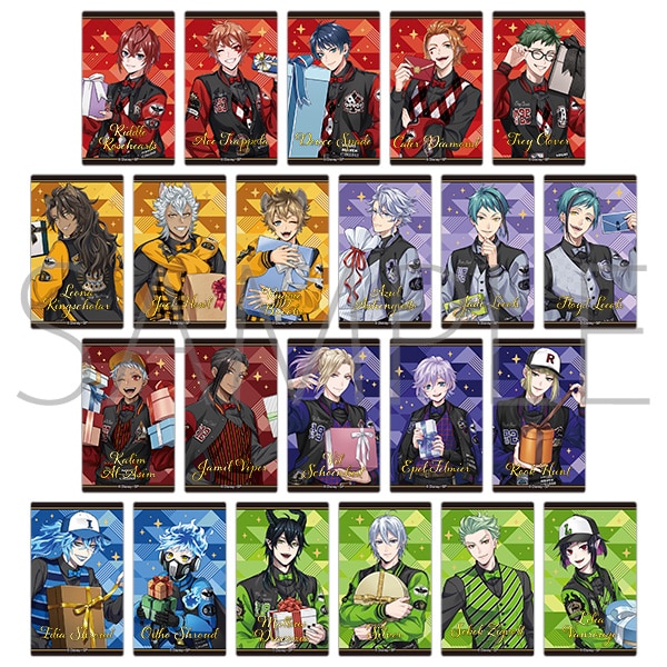 メタルクリアカード/5th Anniversary ver. | ツイステグッズ情報