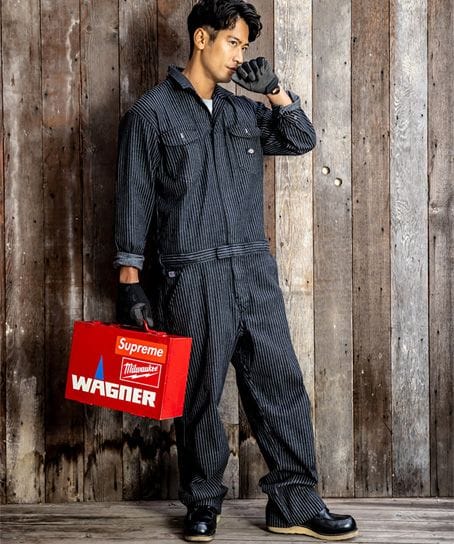 Dickies】ディッキーズ 全3色・ストレッチウォバッシュ ツナギ（男女