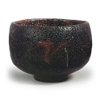 黒茶碗 銘すみの江一元 | 鶴田 純久の章 お話