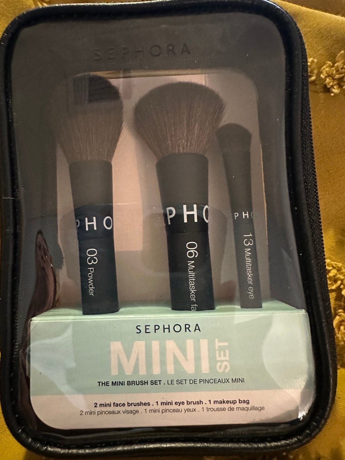 Sephora 3 Piece Mini Brush Set - Never opened | Mercari