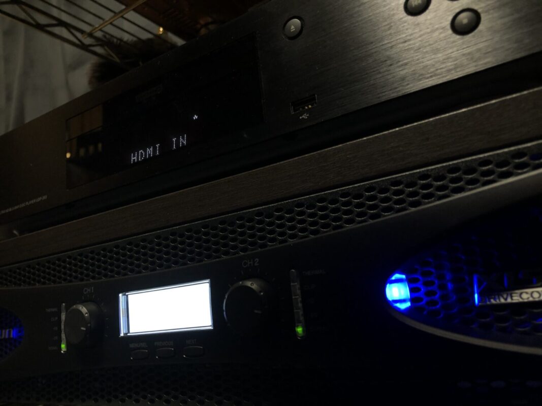 映画音響用パワーアンプにCROWN XLS1002を導入してみた（接続＆音出し
