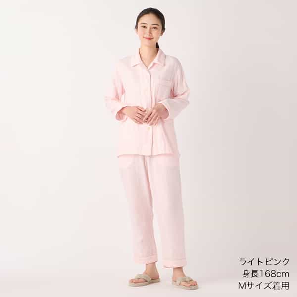 2026年春夏新色追加】マシュマロガーゼパイピングレディスパジャマ