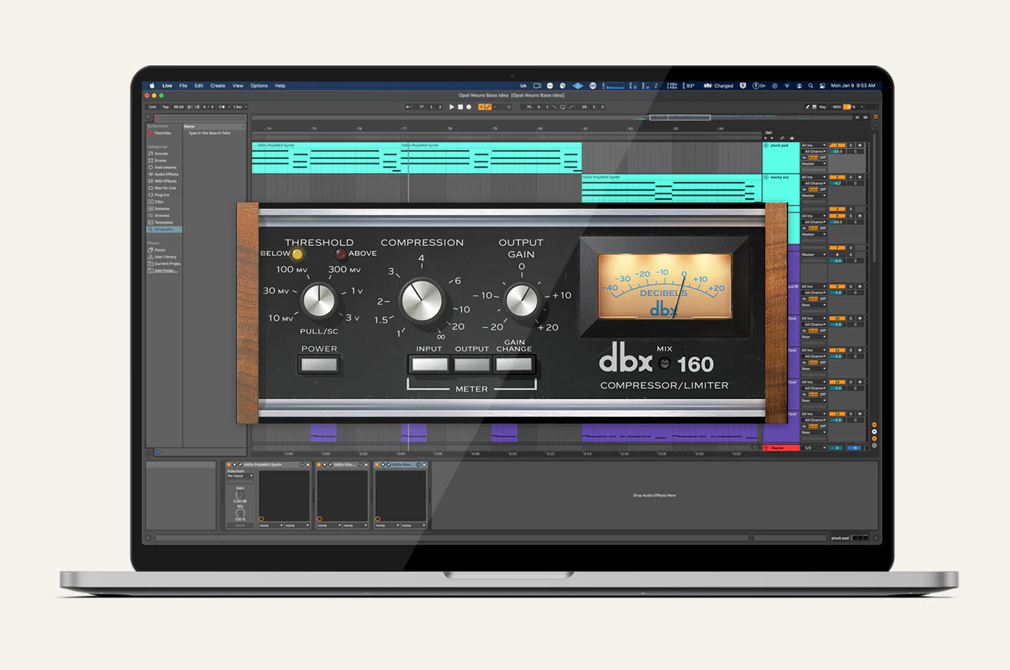 dbx 160 Compressor / Limiter – Universal Audio