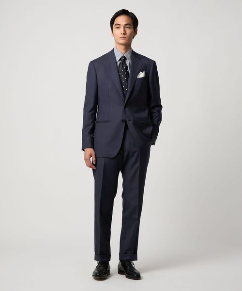 2プリーツ キャロットパンツ ―ストレッチ―