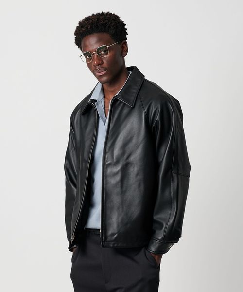 別注】＜Schott＞レザー ブルゾン