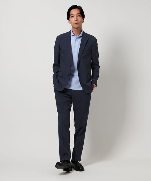 サッカー 2ボタン セットアップスーツ―マシンウォッシャブル―＜A DAY