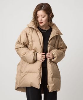 conte＞ミリタリー リバーシブル ダウンジャケット