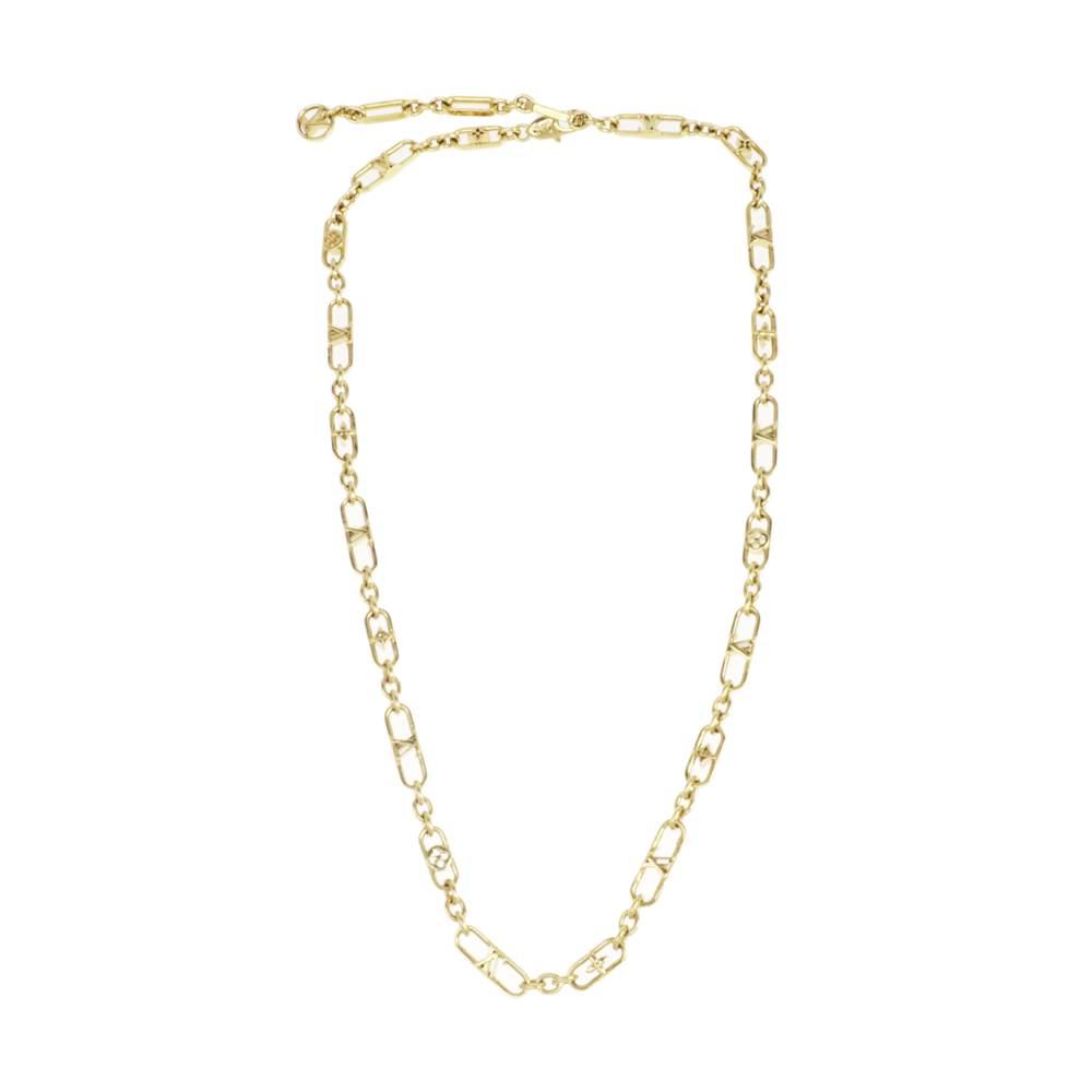 名東】【LOUIS VUITTON】ルイヴィトン マイLVチェーンPM ネックレス