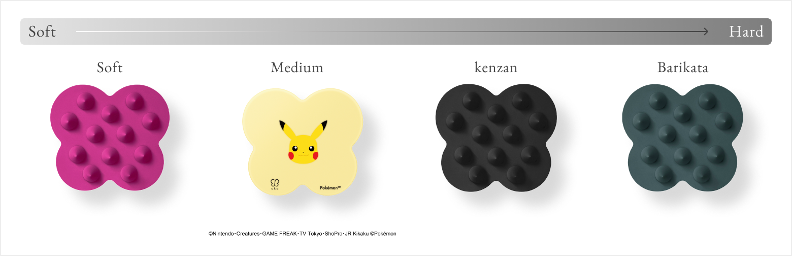 uka scalp brush Pokémon kenzan Pikachu | 【公式】オンラインストア