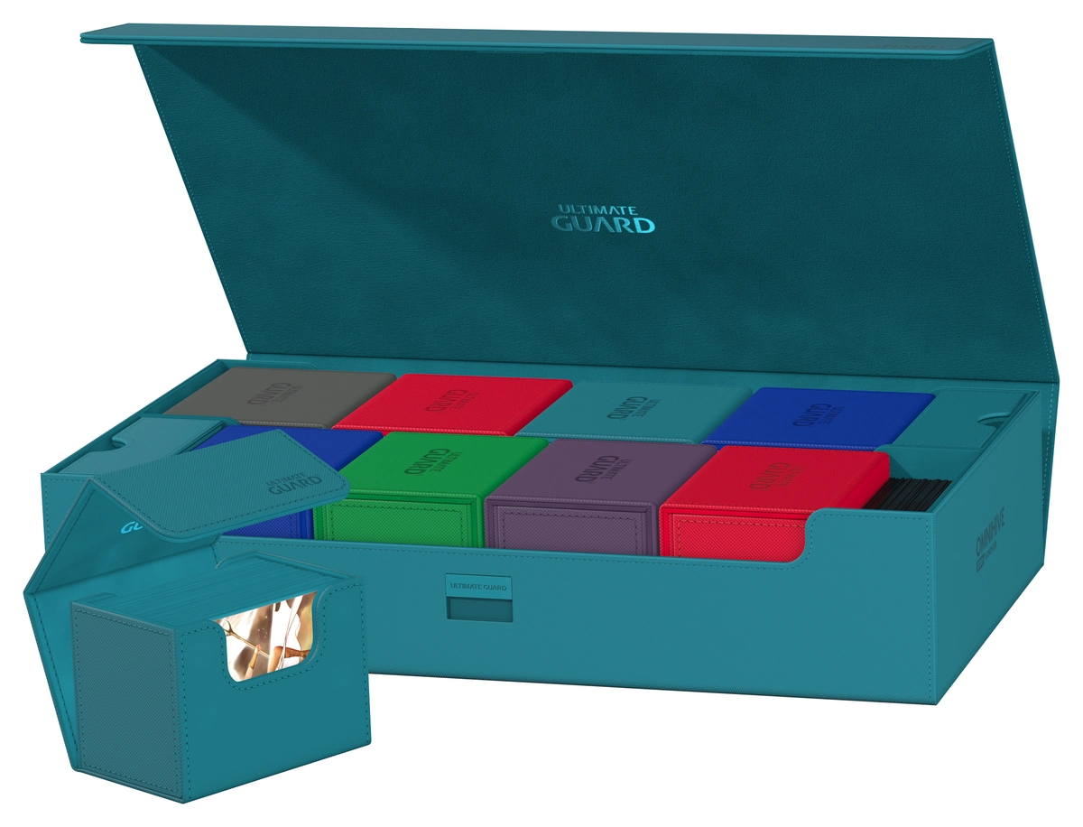 Omnihive 1000+ Xenoskin - Petrol | Card Cases | Ultimate Guard