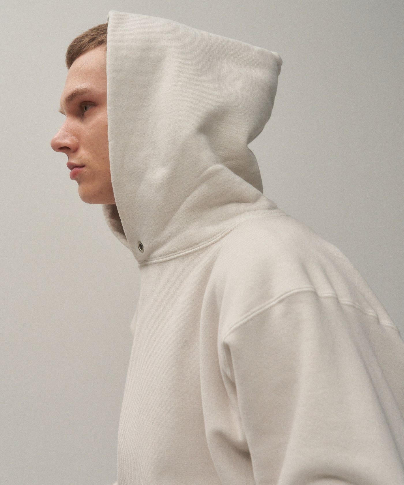ATON NATURAL DYE URAKE HOODIE 紺 2 インディゴ染 ATON NATURAL