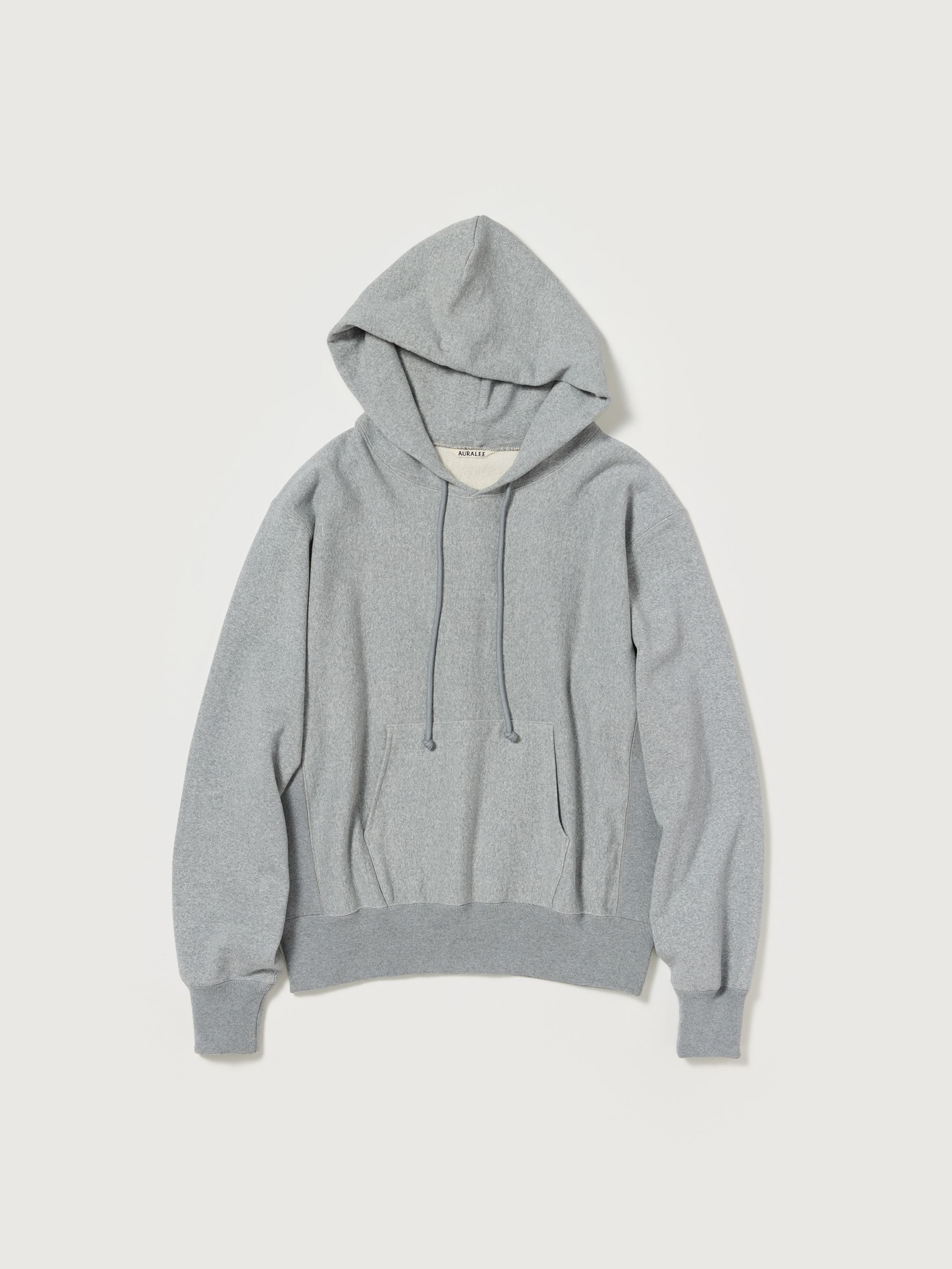 AURALEE SMOOTH SOFT BD SWEAT P/O PARKA – unexpected store