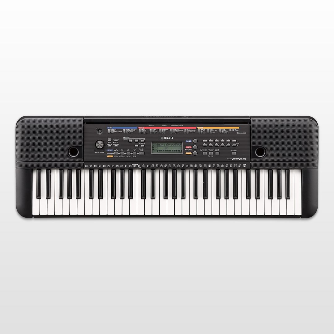 PSR-E263 - Specs - Portable Keyboards - Keyboard Instruments