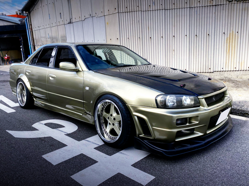 GT-R仕様＆ミレニアムジェイド!RB25DET改GT2540タービン!切れ角UP!ER34