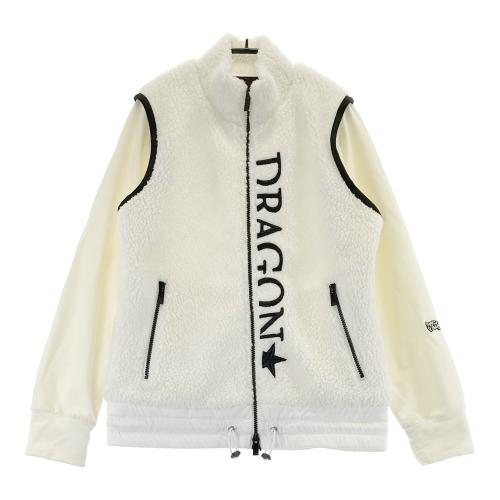 DANCE WITH DRAGON ダンスウィズドラゴン 裏起毛 ボア ジップ