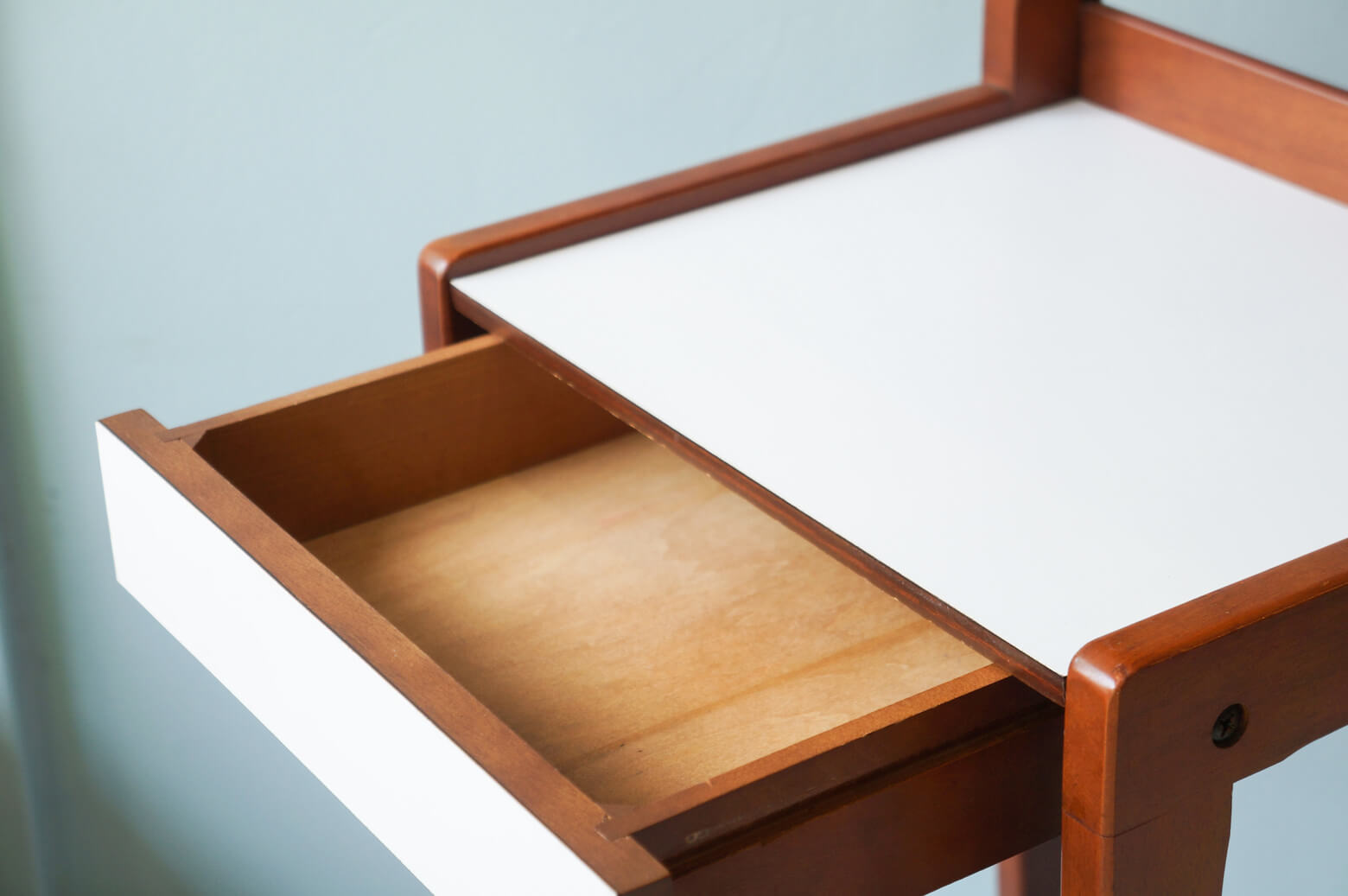 オールドカリモク サイドシェルフ 電話台 レトロ ミッドセンチュリー