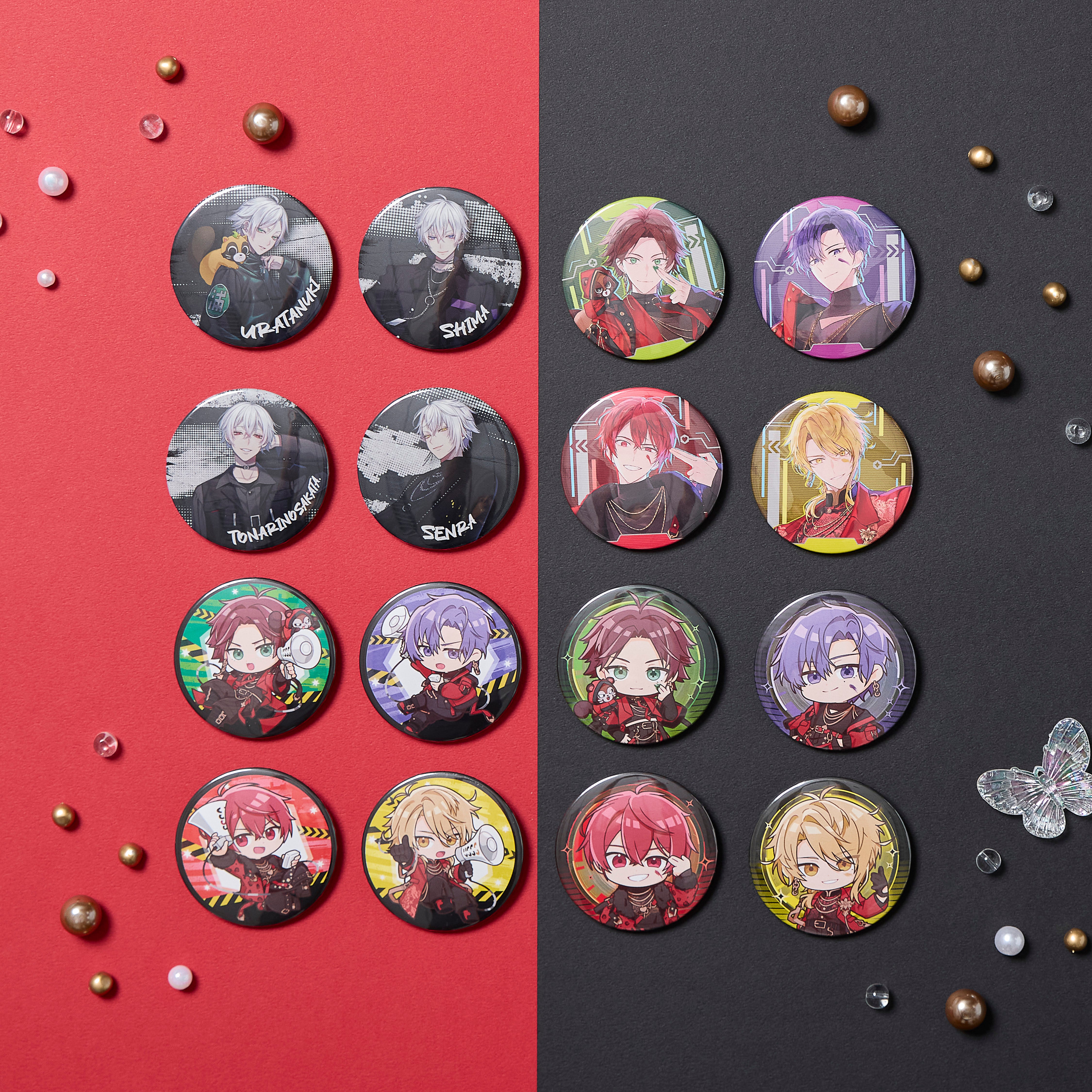 缶バッジくじ（浦島坂田船 SUMMER TOUR 2025 ） – 浦島坂田船公式