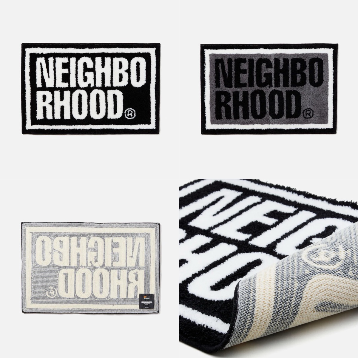 NEIGHBORHOOD®︎ × Gallery1950 ラグマットが国内2月23日に発売 | UP