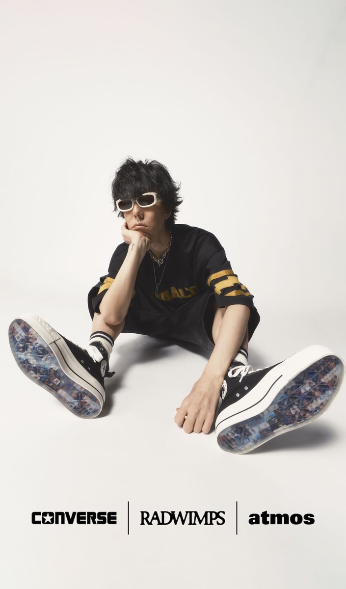 RADWIMPS x atmos x CONVERSE ALL STAR Ⓡの二次WEB抽選が国内9月8日