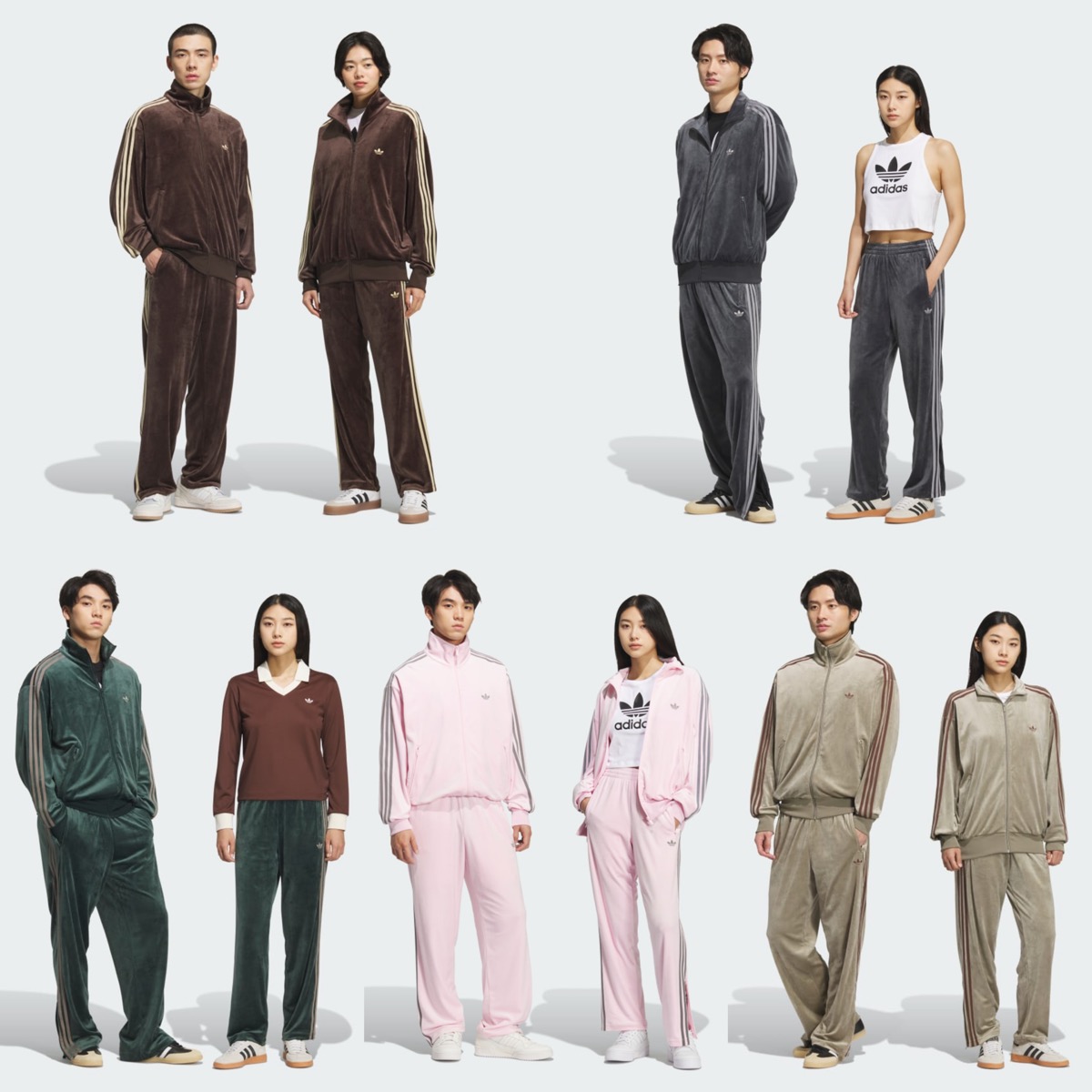 adidas 25AW FIREBIRD VELOUR TRACK TOP / PANT が国内9月12日より発売