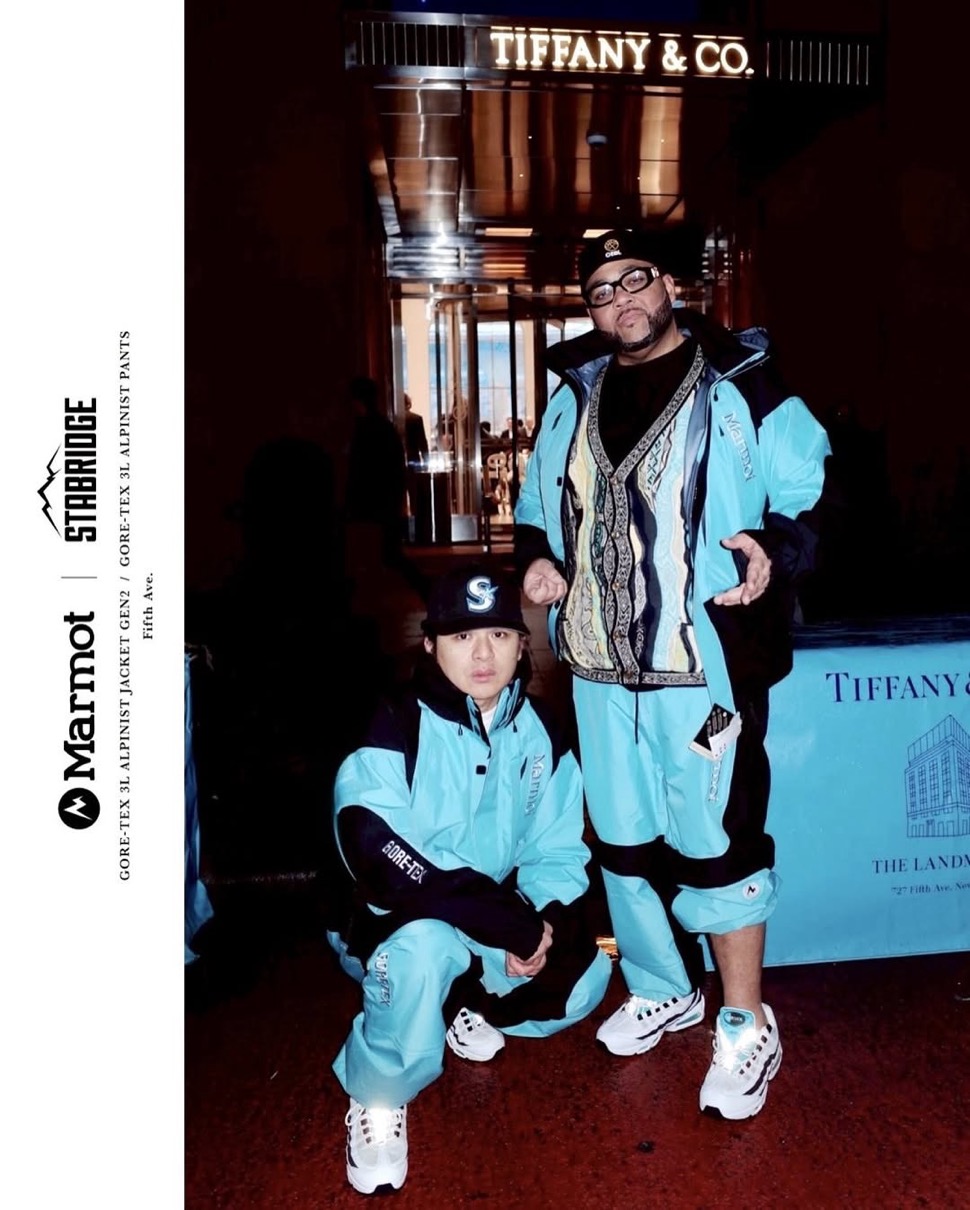 STABRIDGE x Marmot ニューヨーク5番街をイメージした新作コラボが国内