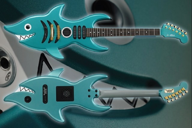 ブルックの「SHARK GUITAR」を完全再現！ONE PIECE×島村楽器コラボで