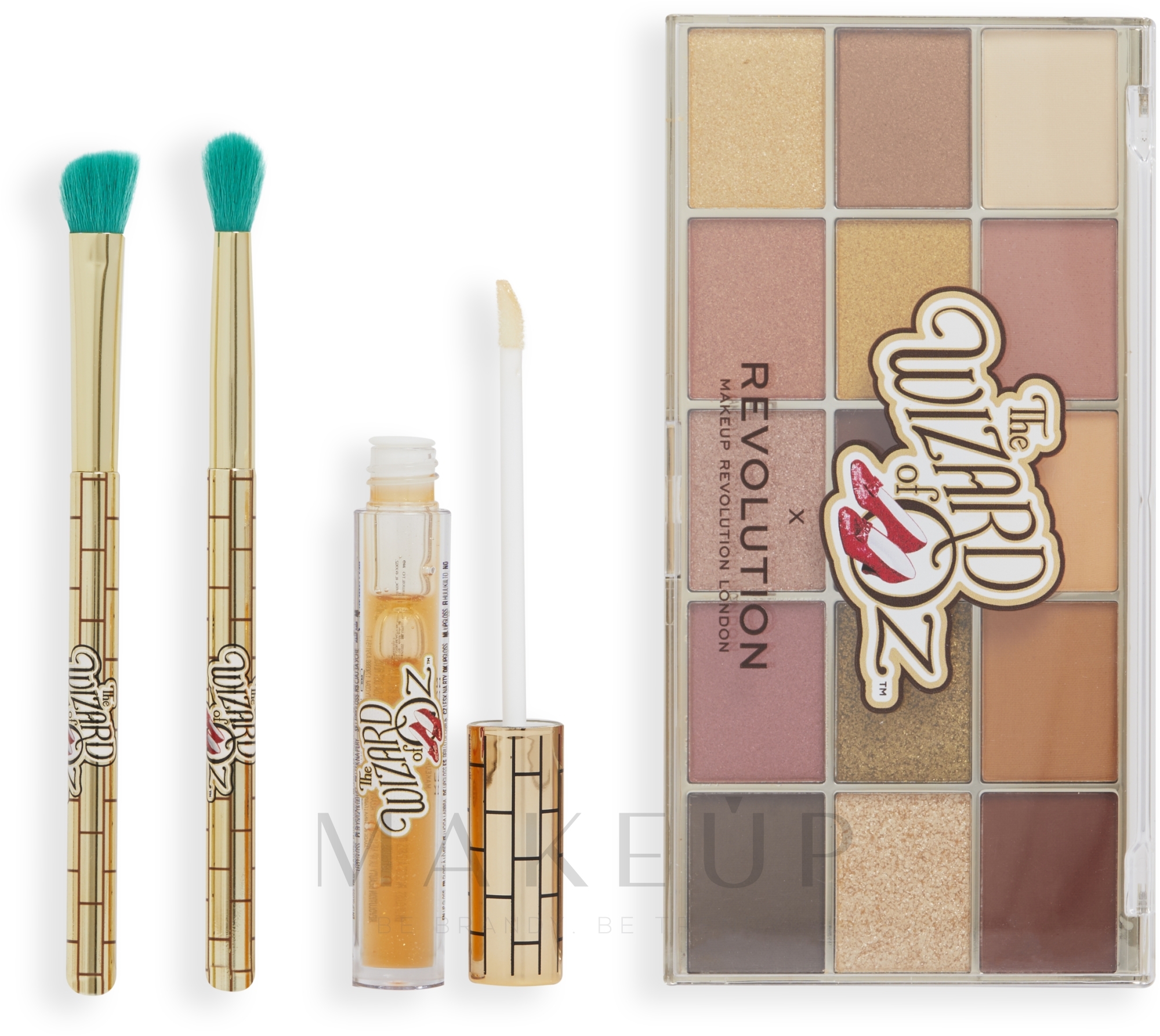 Makeup Revolution x Wizard of Oz Yellow Brick Road Set (eye