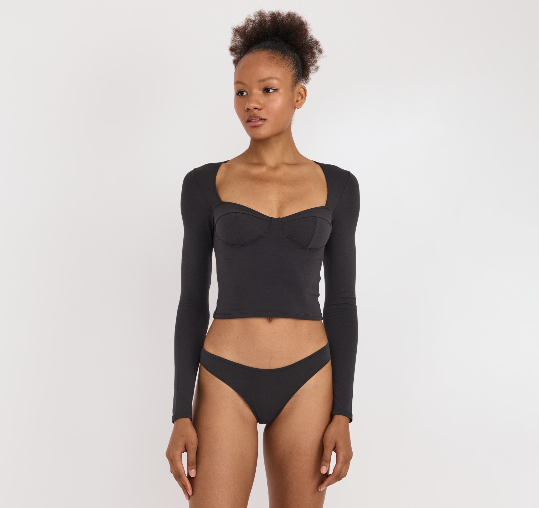 Core Icon Bustier Top | Only $ 70 | Organic Basics