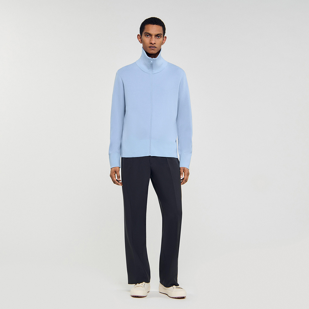 Oversized T-shirt in white for Men | Sandro Paris