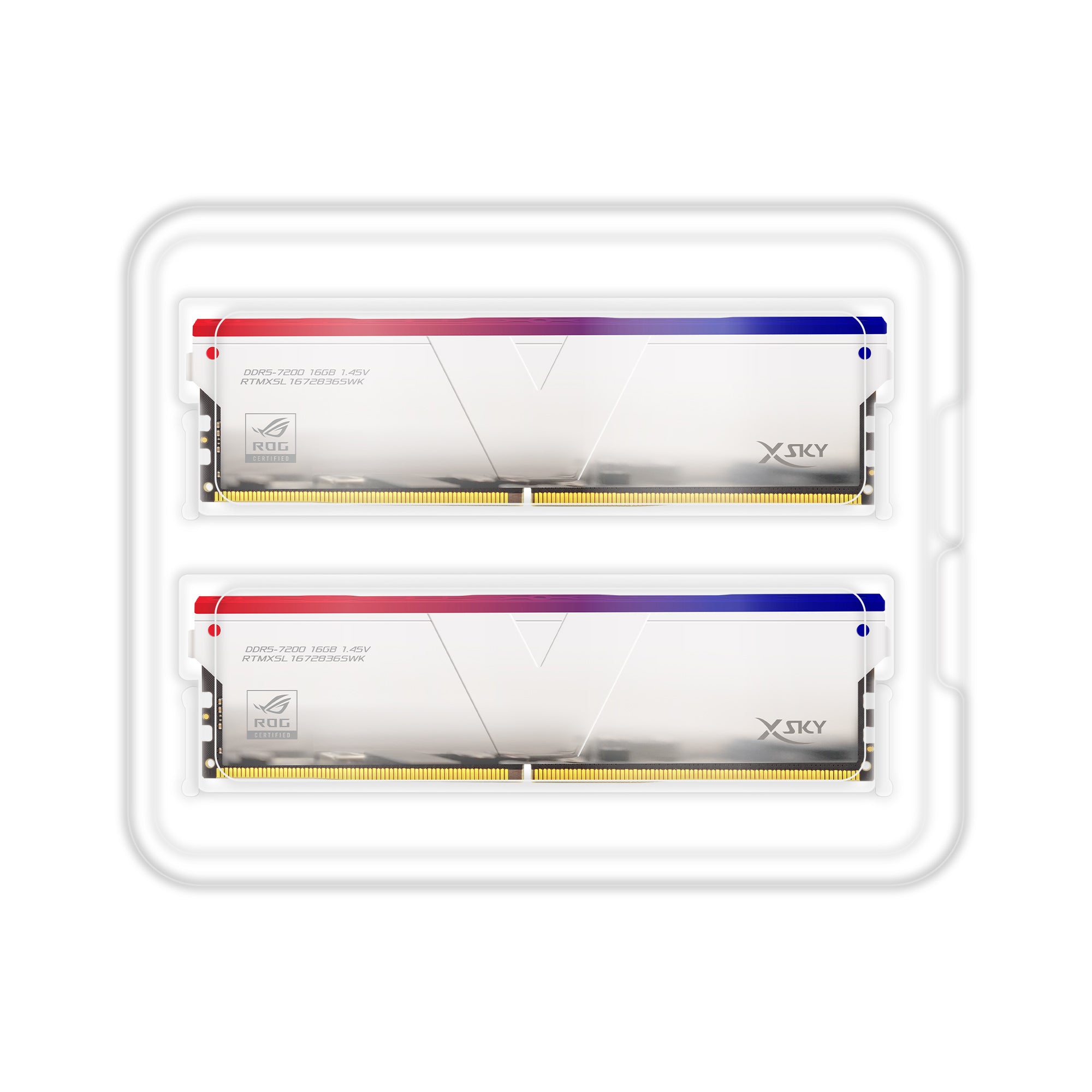 DDR5 | [Manta] ROG 認定 XSky RGB | 32GB (16GBx2) | インテル XMP