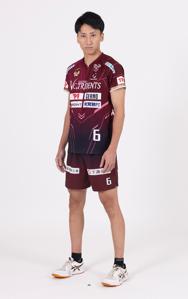 赤星 伸城 | 【公式】VC長野トライデンツ｜男子バレーボールチーム