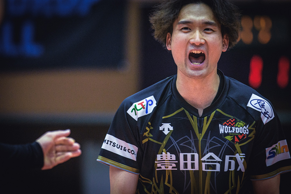 ウルフドッグス名古屋 高梨健太 オーセンティックユニフォーム 黒