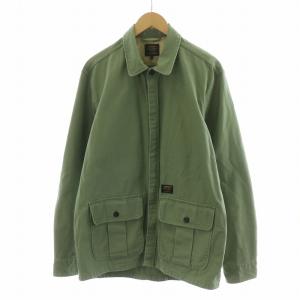 デトロイトジャケット ダック ワーク 裏地チェック L ネイビー（2022