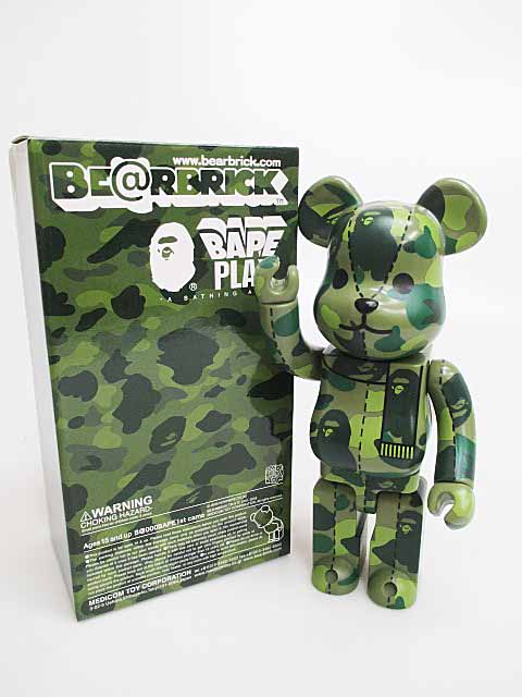 ベアブリック BE@RBRICK BAPE PLAY 400％ エイプ カモ1st ABC CAMO