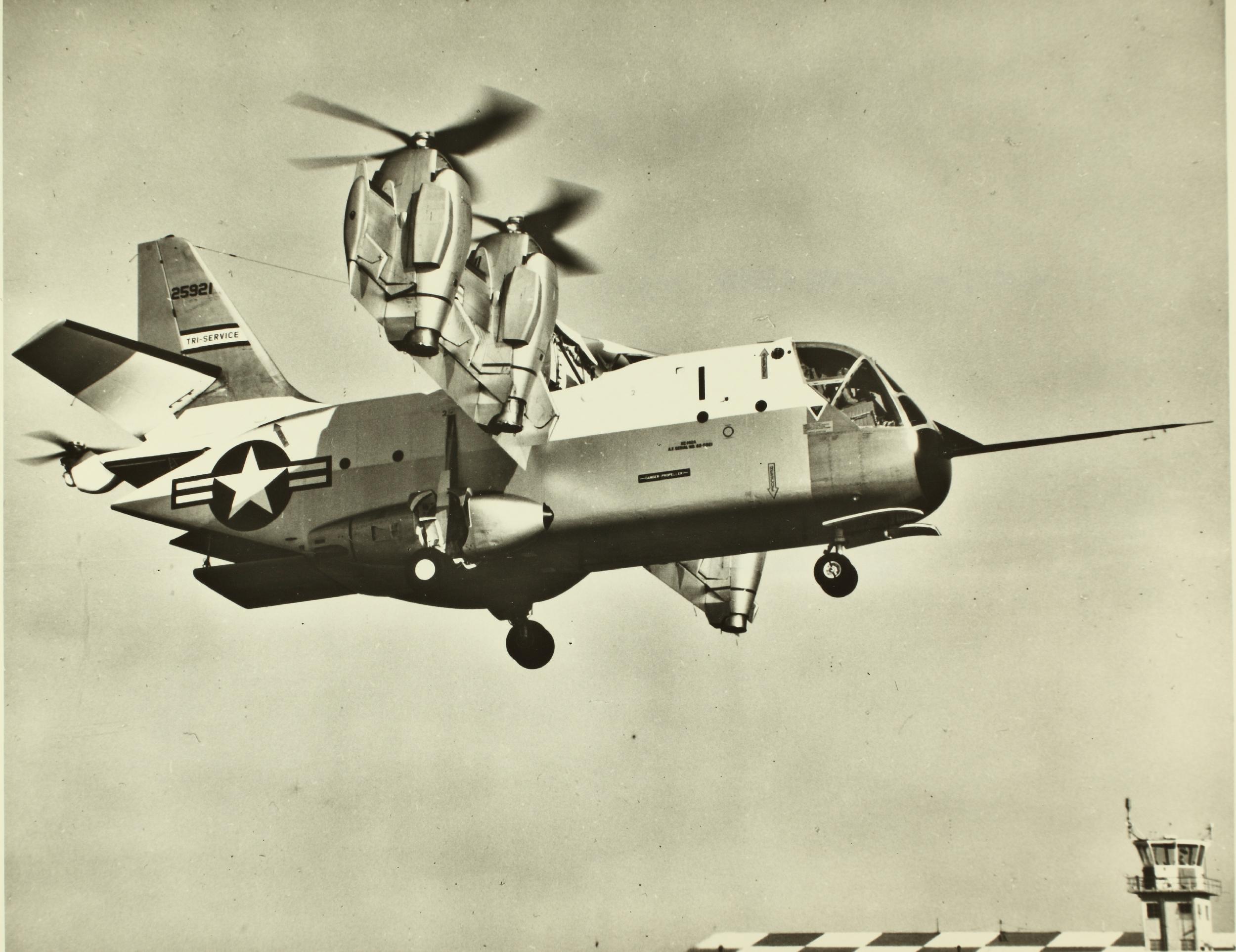 Vertipedia - LTV XC-142A Tri-Service