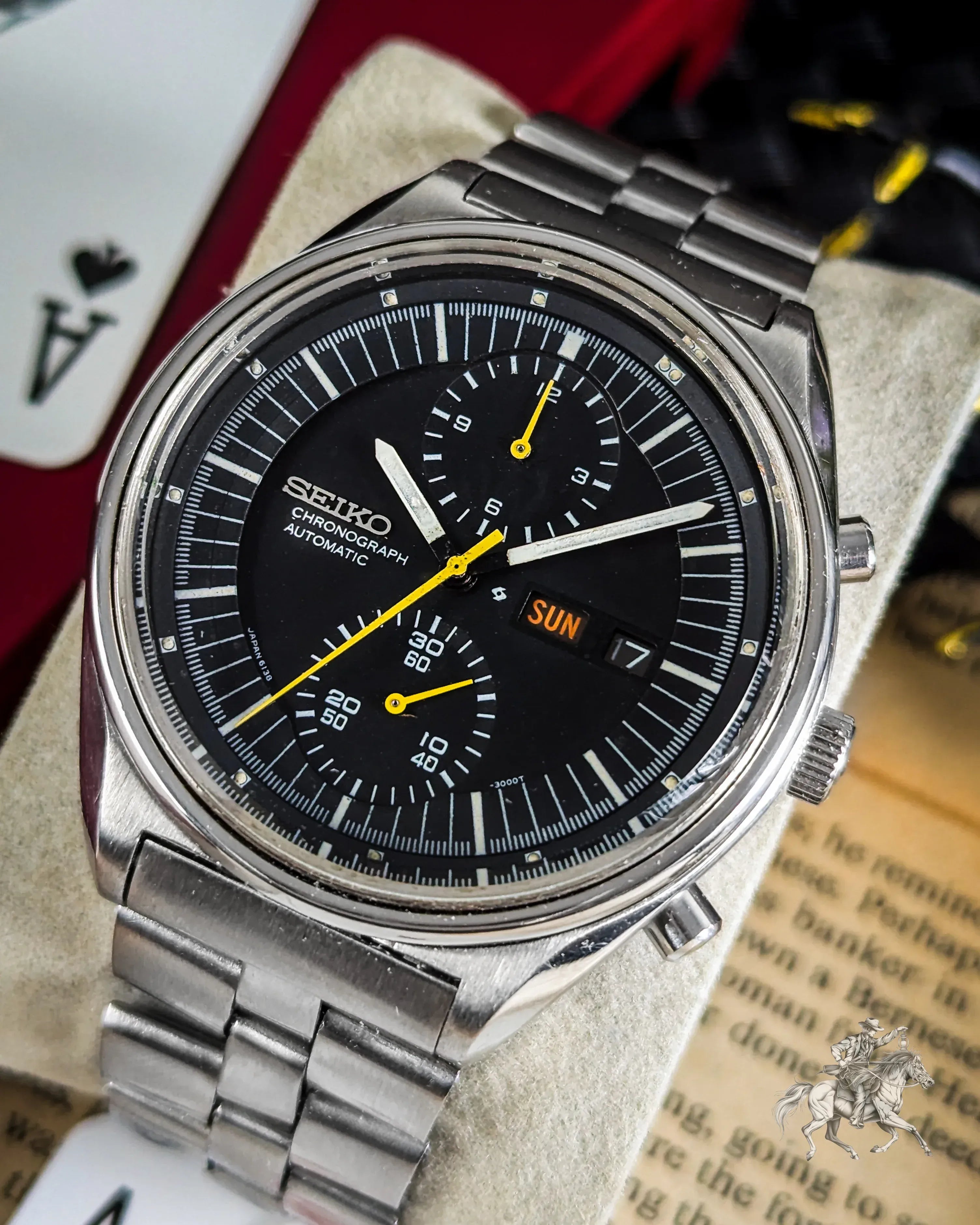 Seiko Jumbo Chronograph - 6138-3002 – Veteran Times Int