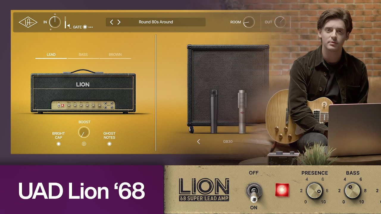 Universal Audio UAD Lion '68 Super Lead Amp - Electronic Delivery