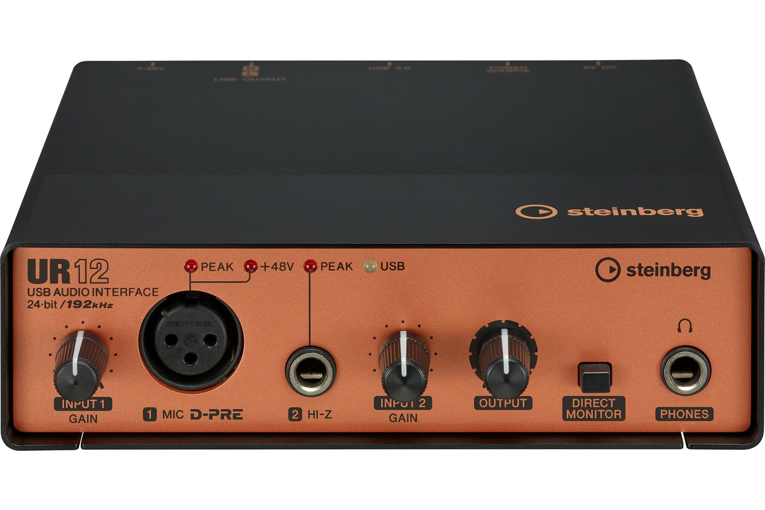 Steinberg UR12B Podcast Starter Pack - Black/Copper - Vintage King