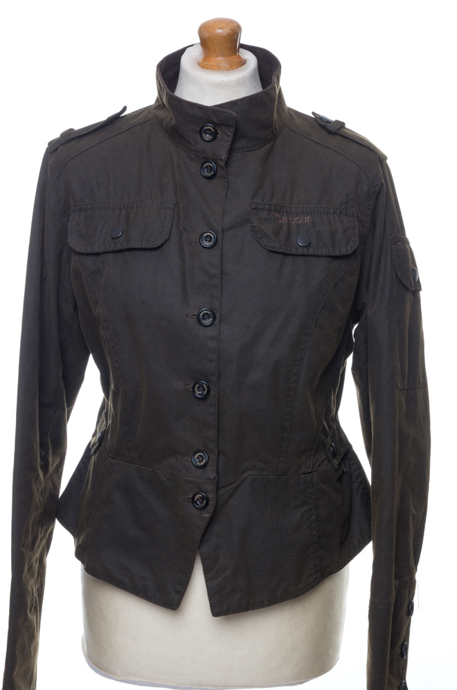 Kurtka Barbour Short Shapped Peplum 38 - Vintage Store